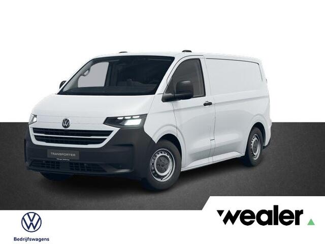 Volkswagen E-Transporter Bedrijfswagens Bestelwagen L1 elektromotor 100 kW (136 pk) 3100 m | Trekhaak | Parkeersensoren achter | Houten laadvloer | Achterdeuren | Zijwandbekleding