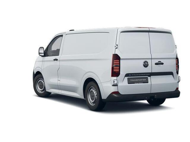 Volkswagen E-Transporter Bedrijfswagens Bestelwagen L1 elektromotor 100 kW (136 pk) 3100 m | Trekhaak | Parkeersensoren achter | Houten laadvloer | Achterdeuren | Zijwandbekleding