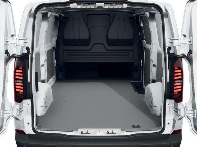 Volkswagen E-Transporter Bedrijfswagens Bestelwagen L1 elektromotor 100 kW (136 pk) 3100 m | Trekhaak | Parkeersensoren achter | Houten laadvloer | Achterdeuren | Zijwandbekleding