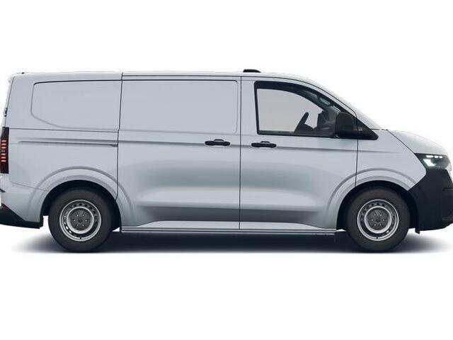 Volkswagen E-Transporter Bedrijfswagens Bestelwagen L1 elektromotor 100 kW (136 pk) 3100 m | Trekhaak | Parkeersensoren achter | Houten laadvloer | Achterdeuren | Zijwandbekleding