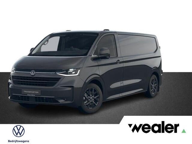 Volkswagen E-Transporter Bedrijfswagens Bulli L2 Elektromotor 160 kW (218 pk) 3500 mm | Trekhaak elektrisch | Houten laadvloer | Zijwandbekleding | Elektrische schuifdeur | Stuurwiel verwarmd