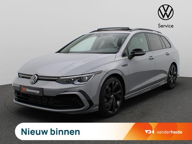 Volkswagen GOLF Variant 1.5 eTSI R-Line Business 130PK DSG Pano-Schuifdak, Adaptieve Cruise Controle, Achteruitrijcamera, Keyless, Elektr. Achterklep, Stoelverwarming, Trekhaak, 18" lm Velgen