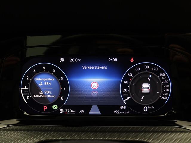 Volkswagen GOLF Variant 1.5 eTSI R-Line Business 130PK DSG Pano-Schuifdak, Adaptieve Cruise Controle, Achteruitrijcamera, Keyless, Elektr. Achterklep, Stoelverwarming, Trekhaak, 18" lm Velgen
