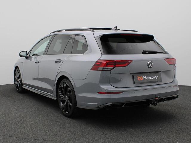 Volkswagen GOLF Variant 1.5 eTSI R-Line Business 130PK DSG Pano-Schuifdak, Adaptieve Cruise Controle, Achteruitrijcamera, Keyless, Elektr. Achterklep, Stoelverwarming, Trekhaak, 18" lm Velgen