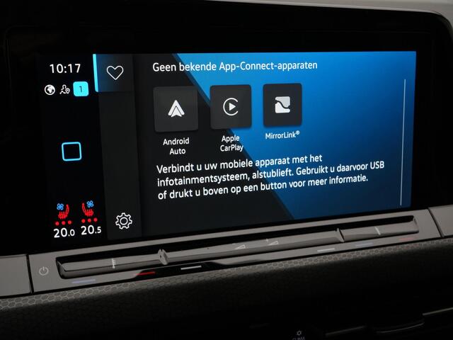 Volkswagen GOLF 1.4 eHybrid 245 pk DSG GTE | Panoramadak | Trekhaak | IQ Light | Achteruitrijcamera | Stoelventilatie | Leder | Head-up display | Stoel-/achterbankverwarming | Adaptieve onderstelregeling (DCC) | Park Assist | Side Assist | 18 inch