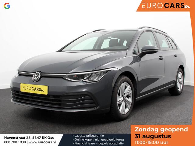 Volkswagen GOLF Variant 1.5 eTSI 130pk DSG Life Navigatie Apple Carplay/Android Auto Inklapbare trekhaak Parkeersensoren Adaptive Cruise Control Stoel- en stuurverwarming Climate Control Lichtmetalen Velgen