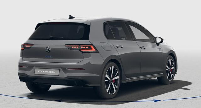 Volkswagen GOLF 1.5 eHybrid GTE 272 pk | Panorama dak | Stoel/Stuur verwarming | 360* Camera | Schuif/Kantel dak | Adaptive cruise controler | Keyless start | Apple CarPlay/Android Auto | Draadloze telefoonlader | IQ.Lights | Climate controle | Parkeersensoren V+A | Navi