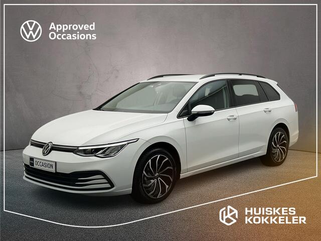 Volkswagen GOLF Variant Life Business 1.0 eTSI 110pk DSG Automaat Adaptive cruise control, Navigatie, Parkeersensoren, Stoelverwarming, LED koplampen, Keyless start