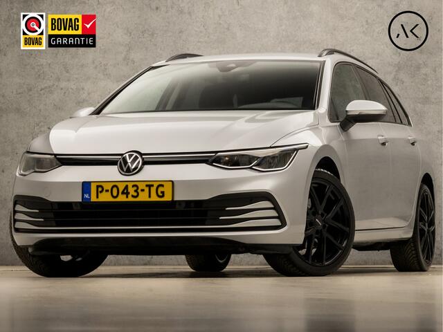 Volkswagen GOLF Variant 1.0 TSI Sportline Automaat (APPLE CARPLAY, GROOT NAVI, CLIMATE, STUUR/STOELVERWARMING, SFEERVERLICHTING, PARKEERSENSOREN, GETINT GLAS, SPORTSTOELEN, LM VELGEN, ADAPTIVE CRUISE, NIEUWSTAAT)