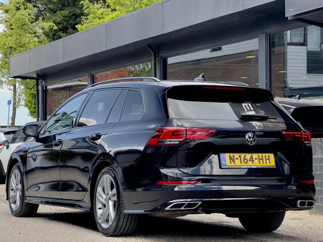 Volkswagen GOLF 8 Variant 1.5 eTSI R-LINE 150PK. LEDER NAVI CAMERA APPLE-CARPLAY DIGI-DASH IQ-DRIVE LED LMV PDC