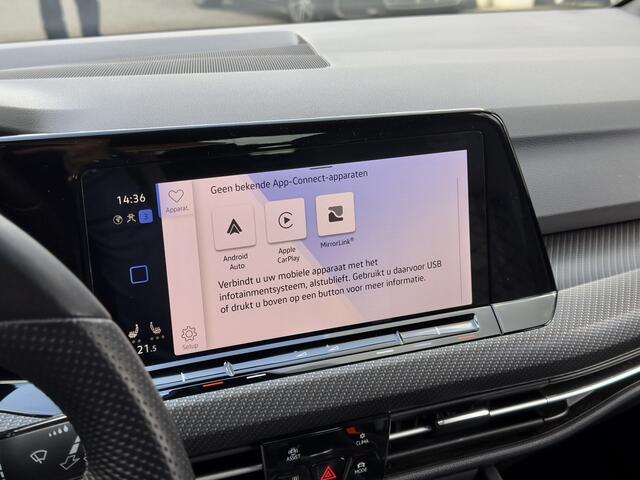 Volkswagen GOLF 8 Variant 1.5 eTSI R-LINE 150PK. LEDER NAVI CAMERA APPLE-CARPLAY DIGI-DASH IQ-DRIVE LED LMV PDC
