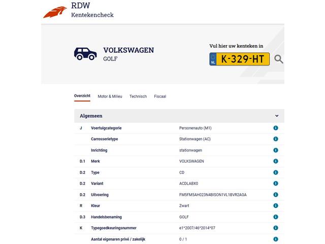 Volkswagen GOLF 1.0 TSI Golf (90 PK) 1e-Eig. & Dealer-Onderh. BOVAG-Garantie. NL-Auto.