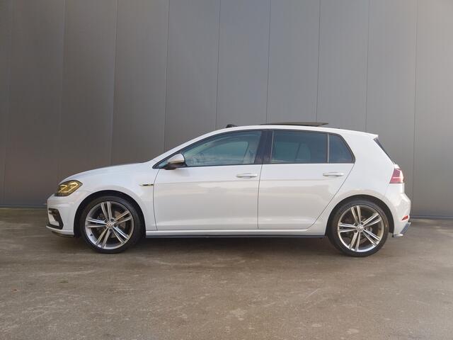 Volkswagen GOLF 1.6 TDI Highline R Line PANO DAK VIRTUAL COCKPIT ADAPT CRUISE MASSAGE STOEL LED NAVI ECC 18 INCH