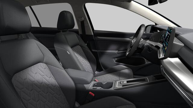 Volkswagen GOLF Life Edition eHybrid | 'App-Connect' draadloze smartphone integratie | Achterbank in ongelijke delen neerklapbaar incl. middenarmsteun en doorlaadmogelijkheid | Afstandscontrolesysteem (Front Assist)