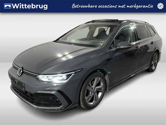 Volkswagen GOLF Variant 1.5 eTSI R-Line / AUTOMAAT/ PANO/ PARK.SENSOREN V+A/ CAMERA/ ACC/ STUUR+STOEL VERWARM./ APP-CONNECT/ RIJ-MODI/ DIGITAL DASH/ NAVI/ DAB/ CLIMA/ LED/ ISOFIX/ 17'' LMV
