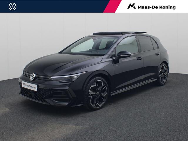 Volkswagen GOLF 1.5eTSI/150PK R-Line Black Style Edition DSG · Panoramadak · Camera + Parkeersensoren · Stoel- & stuurverwarming · Garantie t/m december 2026
