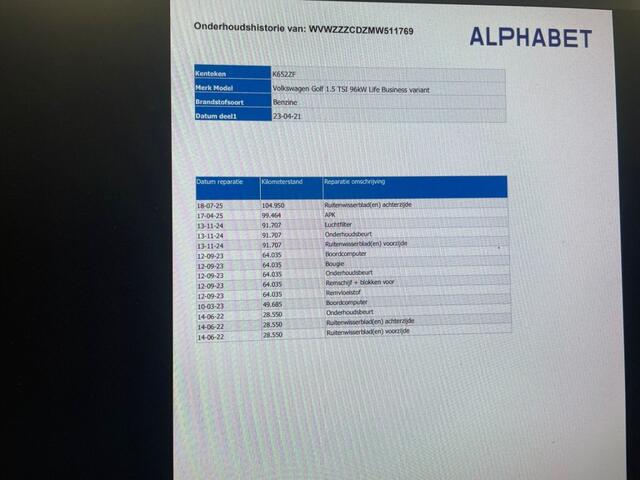 Volkswagen GOLF Variant 1.5 TSI Life Business - Digitaal Cockpit, Carplay, Stoelverw. Afn. Trekhaak