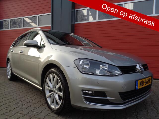 Volkswagen GOLF Variant 1.6 TDI Connected Series 110PK Navi Clima Cruise LMV Trekhaak half-Leer NL-Auto