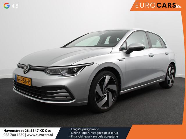 Volkswagen GOLF 1.5 eTSI 150pk DSG Style Navigatie Apple Carplay/Android Auto Parkeersensoren Adaptive Cruise Control Blind Spot Assist Camera Stoel- en stuurverwarming Ledverlichting Virtual Cockpit Lane Assist Climatronic