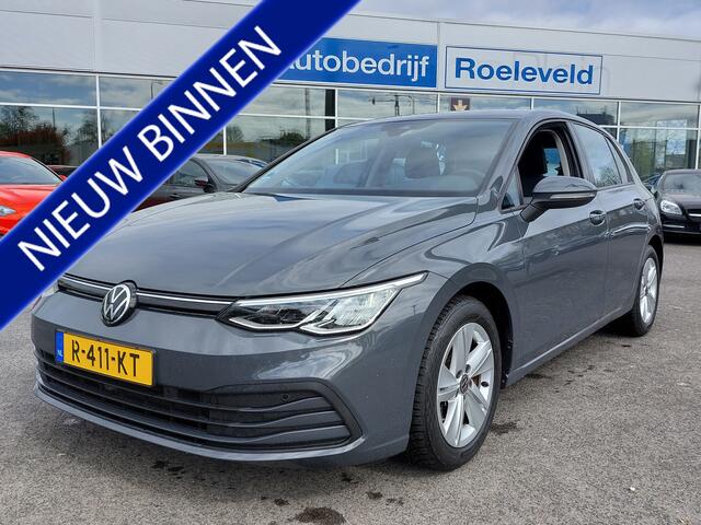 Volkswagen GOLF 1.0 TSI 110pk Life | Origineel NL | Navi | Apple Carplay+Android Auto | Clima | Adap.Cruise | Led Koplampen | Pdc V+A+Camera | Rijstrook+Licht+Regensensor | 16''lm