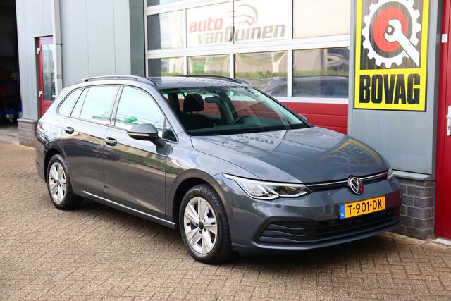 Volkswagen GOLF Variant 1.0 eTSI Life O.a: PDC, ACC, Clima, Carplay, Navi, DAB, LED, Etc. All-in prijs!