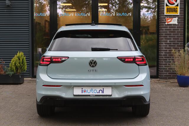 Volkswagen GOLF 1.5 eHybrid 272pk GTE Black Style Pano/Leder/IQ.Light/360/Headup/DCC/Keyless/Elek. stoel+mem/Dodehoek/Trekhaak wegkl.