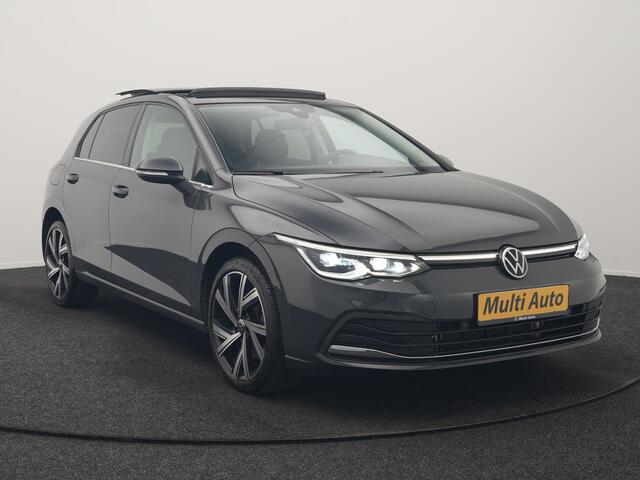 Volkswagen GOLF 1.4 eHybrid Style PHEV 204pk Dealer O.H. | Trekhaak Af Fabriek | Panodak | Adaptive Cruise | Camera | IQ Light | Alcantara Sportstoelen Memory & Massage | Sfeerverlichting | Apple Carplay | Stoelen & Stuur Verwarmd | Blis | Keyless | Plug In Hybrid |