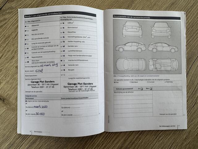 Volkswagen GOLF SPORTSVAN 1.2 TSI Highline | Airco (automatisch) | Airconditioning, automatisch (Climatronic) | Automatische afstandsregeling (Adaptive Cruise Control) tussen 30-210 km/h (MT)