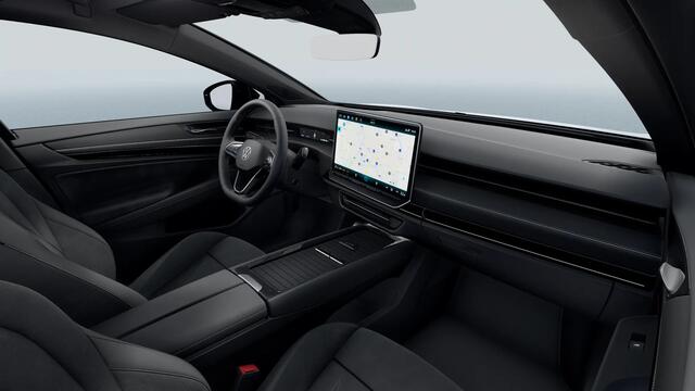 Volkswagen ID ID.7 Tourer Pro Limited Edition | Achterbank in ongelijke delen neerklapbaar incl. middenarmsteun en doorlaadmogelijkheid | Afstandscontrolesysteem (Front Assist), met voetgangers- en fietsersherkenning | Airconditioning automatisch, 2-zone (Climatronic)