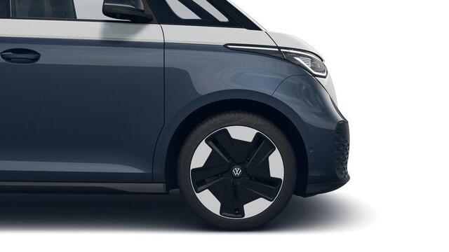 Volkswagen ID. Buzz Pro Bulli Limited Edition 86 kWh LWB 7p. | 7 zits pakket | Trekhaak, elektrisch uitklapbaar | Velgen 'Bromberg', 21 inch lichtmetaal | Open & Close Pakket | Assistance Pakket Plus |