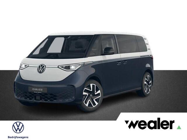 Volkswagen ID. Buzz Bedrijfswagens Pro Bulli Limited Elektromotor 210 kW (286 pk) 323 | 7-zits pakket | Trekhaak elektrisch | 20 inch lichtmetalen velgen | IQ lights