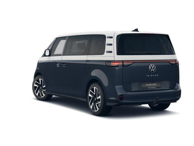 Volkswagen ID. Buzz Bedrijfswagens Pro Bulli Limited Elektromotor 210 kW (286 pk) 323 | 7-zits pakket | Trekhaak elektrisch | 20 inch lichtmetalen velgen | IQ lights