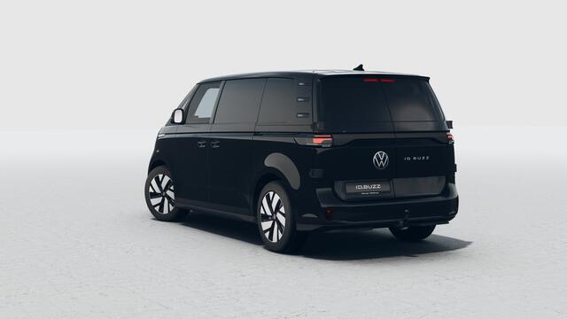 Volkswagen ID. Buzz Cargo Bedrijfswagens Bulli Edition Elektromotor 210 kW (286 pk) 2988 mm Trekhaak elektrisch uitklapbaar | Lm velgen 19"Tilburg | Schuifdeur links en rechts | Verwarmbare stoel | Led matrix koplampen