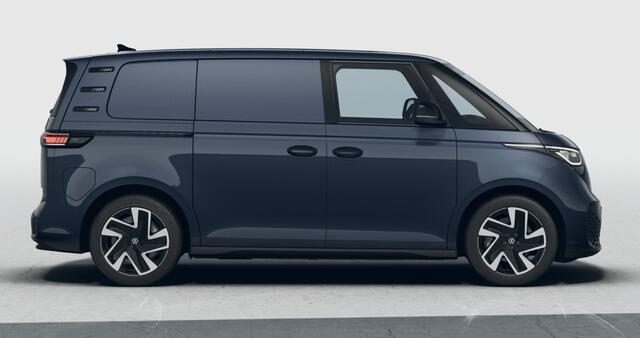 Volkswagen ID. Buzz Cargo Anniversary Edition 286pk 79 kWh > Gelimiteerde editie; netto prijs excl. BTW en kosten rijklaarmaken < | Climatronic | Trekhaak | ACC |