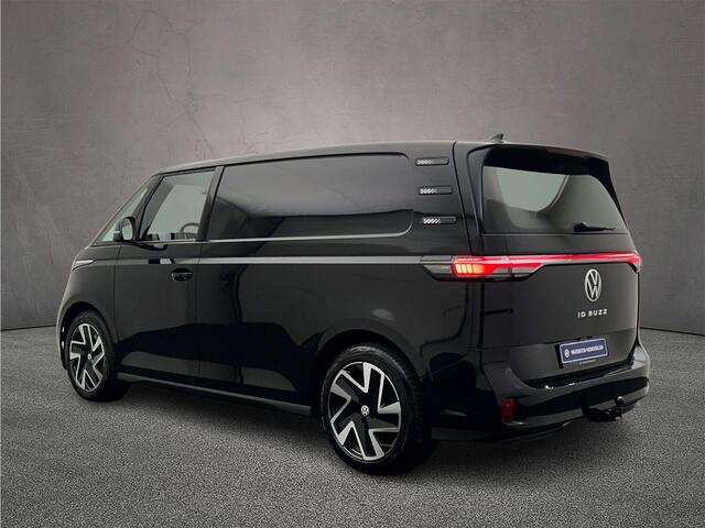 Volkswagen ID. Buzz Cargo Anniversary Edition 340pk 79 kWh 4MOTION > Gelimiteerde editie; netto prijs excl. BTW en kosten rijklaarmaken < | Trekhaak | ACC | Apple Carplay / Android Auto |