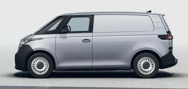 Volkswagen ID. Buzz Cargo Bedrijfswagens Economy Business 125 kW (170 pk) Elektromotor | Voorstoelen verwarmbaar | Bekleding, stof robuust | 360 graden camera | Trekhaak | Assistance pakket plus |
