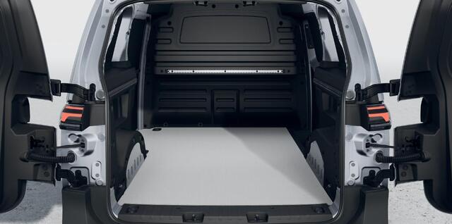 Volkswagen ID. Buzz Cargo Bedrijfswagens Economy Business 125 kW (170 pk) Elektromotor | Voorstoelen verwarmbaar | Bekleding, stof robuust | 360 graden camera | Trekhaak | Assistance pakket plus |