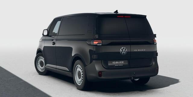 Volkswagen ID. Buzz Cargo Bedrijfswagens Economy Business 210 kW (286 pk) Elektromotor | Voorstoelen verwarmbaar | Bekleding, stof robuust | 360 graden camera | Trekhaak | Assistance pakket plus |