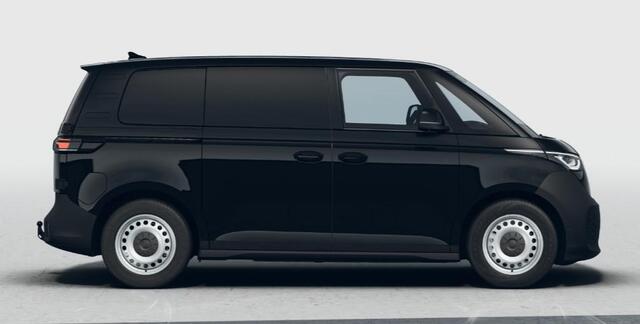 Volkswagen ID. Buzz Cargo Bedrijfswagens Economy Business 210 kW (286 pk) Elektromotor | Voorstoelen verwarmbaar | Bekleding, stof robuust | 360 graden camera | Trekhaak | Assistance pakket plus |