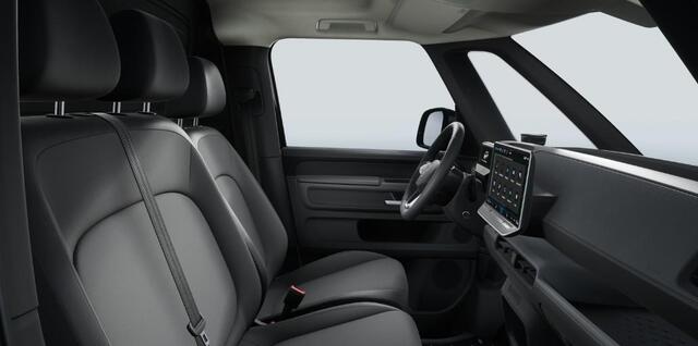 Volkswagen ID. Buzz Cargo Bedrijfswagens Economy Business 210 kW (286 pk) Elektromotor | Voorstoelen verwarmbaar | Bekleding, stof robuust | 360 graden camera | Trekhaak | Assistance pakket plus |