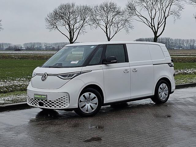 Volkswagen ID. Buzz Cargo 77 kWh 2XZijdeur 77kWh NAP LED 204Pk 422Km (WLTP) Navi Camera Stoelverwarming Achterdeuren 1e Eigenaar!