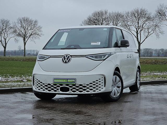 Volkswagen ID. Buzz Cargo 77 kWh 2XZijdeur 77kWh NAP LED 204Pk 422Km (WLTP) Navi Camera Stoelverwarming Achterdeuren 1e Eigenaar!
