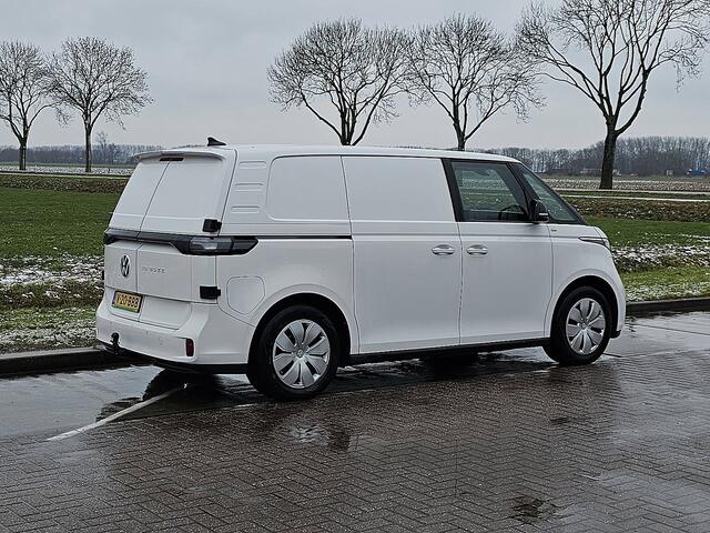 Volkswagen ID. Buzz Cargo 77 kWh 2XZijdeur 77kWh NAP LED 204Pk 422Km (WLTP) Navi Camera Stoelverwarming Achterdeuren 1e Eigenaar!
