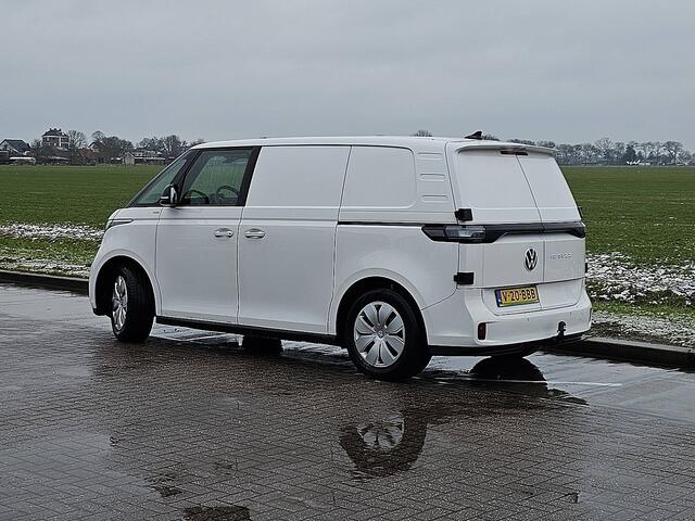 Volkswagen ID. Buzz Cargo 77 kWh 2XZijdeur 77kWh NAP LED 204Pk 422Km (WLTP) Navi Camera Stoelverwarming Achterdeuren 1e Eigenaar!