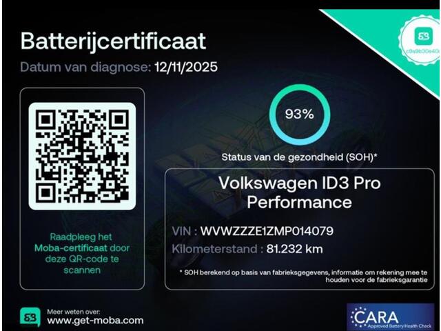 Volkswagen ID.3 First Plus 58 kWh | Stoelverwarming | Stuurverwarming | Camera | Adaptive Cruise Control | Navigatie | Standkachel | Keyless | Parkeersensoren | LED | Apple Carplay | BTW |