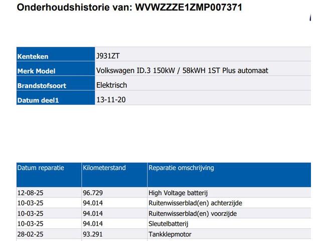 Volkswagen ID.3 First Plus 58 kWh / Trekhaak / Pdc.+Camera / Airco-ecc./ Navigatie / Xenon / Stoelverwarming /