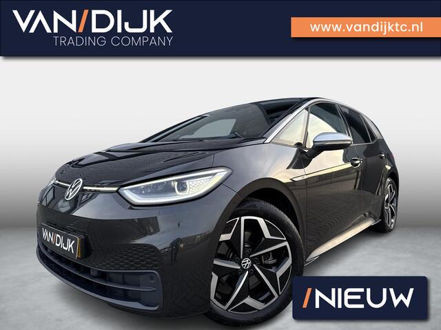 Volkswagen ID.3 First Plus 58 kWh ?SOH 93.7% ?Rijklaarprijs ?Matrix LED ?Full LED ?Alcantara ?Sfeerverlichting ?Navigatie ?Camera ?Lichtmetaal 19" ?Parkeersensoren