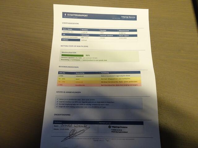 Volkswagen ID.3 Life 58 kWh Automatische airco, navigatie, cruise controle, licht metalen velgen, SOH 96 %, enz.