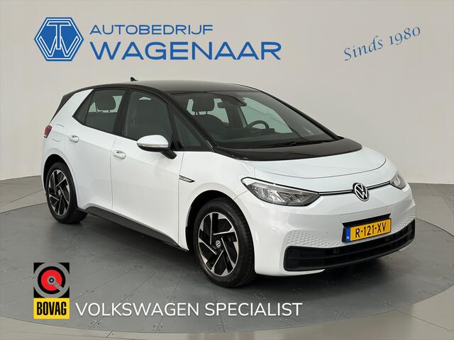 Volkswagen ID.3 PRO 58 KWH S Gletscher White metallic / Zwart Dak