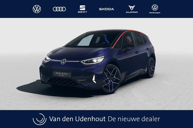 Volkswagen ID.3 79 kWh 326 1AT GTX Limited Edition | 'App-Connect' draadloze smartphone integratie | Achterlichten LED, luxe uitgevoerd incl. dynamische knipperlichten | Afstandscontrolesysteem (Front Assist), met voetgangers- en fietsersherkenning